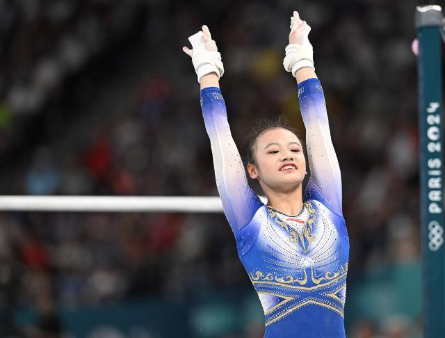 开云体育入口-邱祺缘奥运首秀，银牌也“完美”